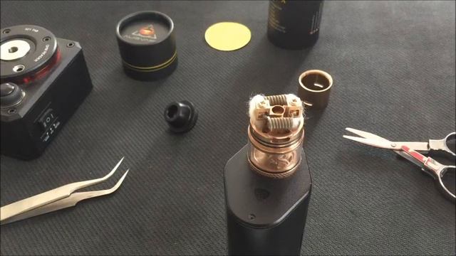 Le Merlin RDTA by AUGVAPE / Red Crumble by Dominate Flavors (FR) смотреть онлайн