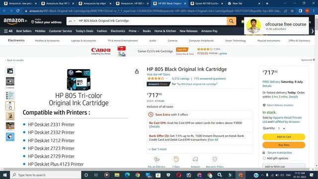 How to buy low price printer under Rs2500 in amazon tamil | Under Rs2500 printer online purchase | смотреть онлайн