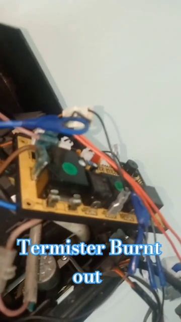 LG Split Unit PCB board thermistor burnt out installation universal board смотреть онлайн