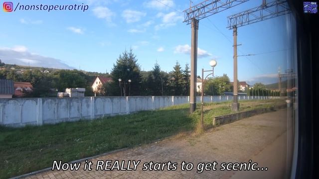 UKRAINE'S MOST SCENIC RAILWAY JOURNEY: THE CARPATHIAN MOUNTAINS IN A PRIVATE SLEEPER COMPARTMENT смотреть онлайн