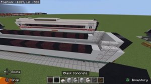 How To Build The Velaro RUS ( Sapsan ) In Minecraft Part 4 (1.5:1)