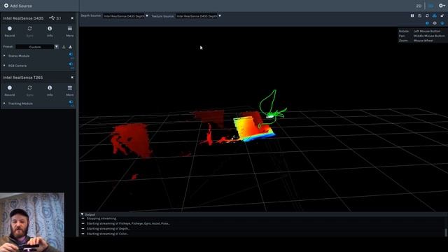 Intel RealSense Tracking and Depth, T265 with D435 смотреть онлайн