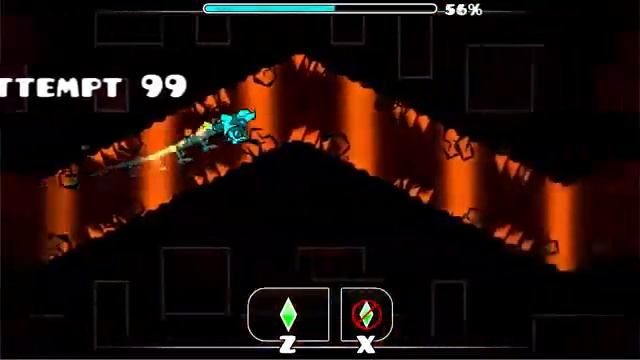 Geometry Dash - Sakupen HELL (практик мод) смотреть онлайн
