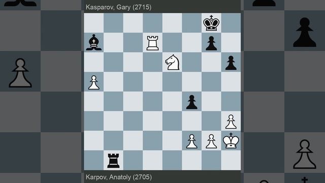 FIDE World Championship 1984 | Karpov vs Kasparov | Round 41 смотреть онлайн