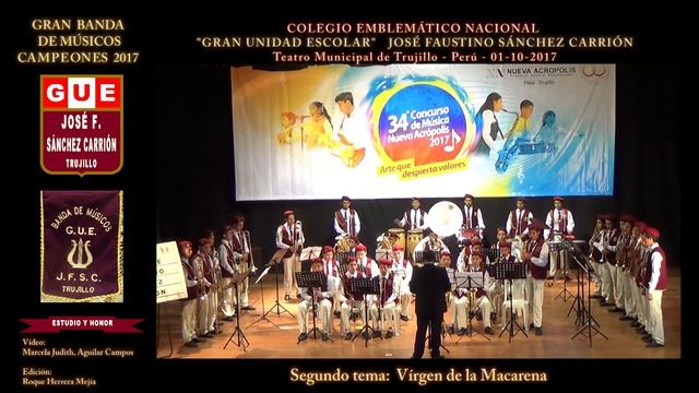 Concurso de Bandas - NUEVA ACROPOLIS - La Pampa y la Puna / Virgen de la Macarena смотреть онлайн