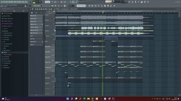 GONE.FLUDD - Рядом с тобой (минус + FLP) - Fl Studio 20.8
