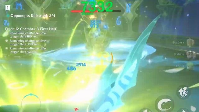 Nilou Bloom x Kazuha National | Spiral Abyss 3.7 Floor 12 Chamber 3 | F2P showcase смотреть онлайн