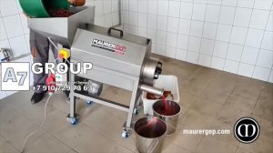 Протирочная машина для пюре прямого отжима 500 кг/ч