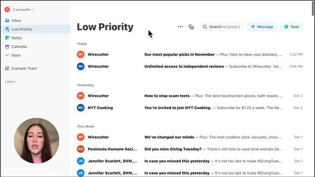 Focus on the emails that matter most смотреть онлайн
