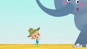 Привет, малыш! Песенка про слона.