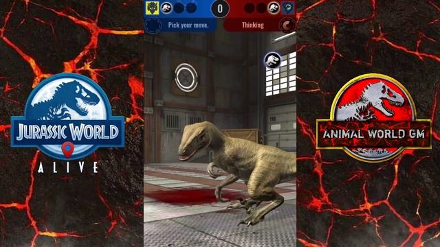 Fight T-Rex, Triceratops,Tarbosaurus Vs Velociraptor, Erlikosaurus, Charlie, Jurassic World Alive 📍 смотреть онлайн