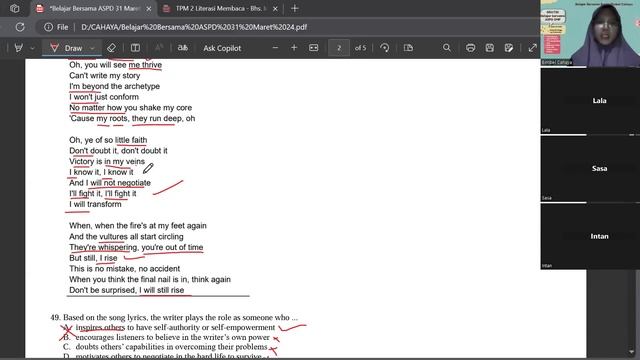 PEMBAHASAN ASPD DIY BAHASA INGGRIS KELAS 9: Notice, Song Lyrics, and Label смотреть онлайн