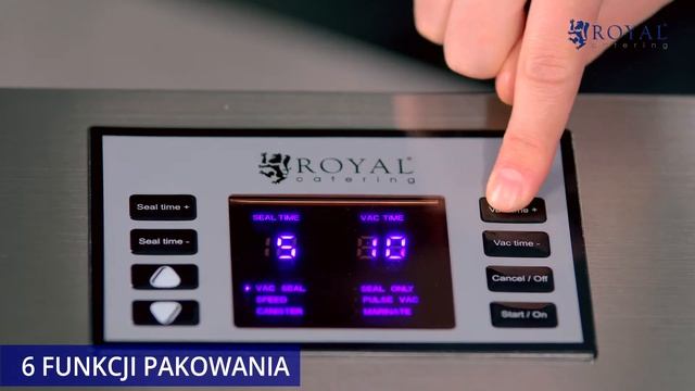 Pakowarka próżniowa Royal Catering RCVP-310 | Prezentacja produktu смотреть онлайн