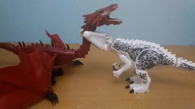 Lego Smaug vs Indominus rex смотреть онлайн