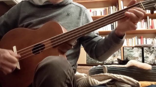 ukulele basse ubass caravellekitchen joué au médiator смотреть онлайн