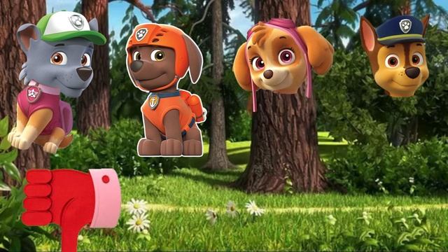 PAW PATROL | MATCH THE HEAD смотреть онлайн