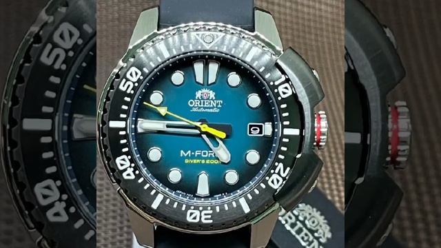 Orient M-Force Automatic Blue Dial Men's Watch RA-AC0L04L00B. смотреть онлайн
