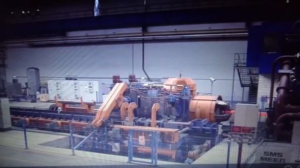 Производство осей на SMX SMS MEER