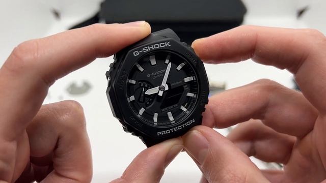How To AC Reset After Battery Replacement On Casio G Shock GA 2100 And Hand Alignment On The Casioa