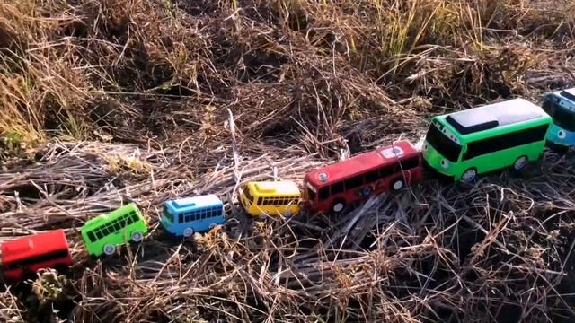 Bus Tayo, Kereta Thomas, Helikopter, Damkar, Truk Paket, dan Mobil Sampah смотреть онлайн