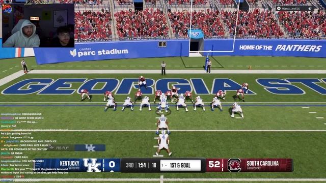 LosPollosTV Scores Huge Touchdown To Cut The Lead Down To 46 Against Cam Newton