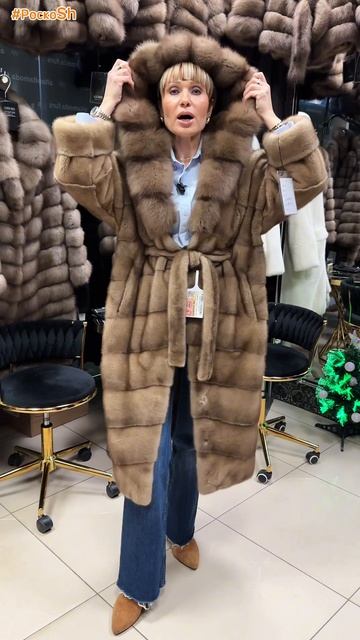 Длинные натуральные шубы на Садоводе.mp4 смотреть онлайн