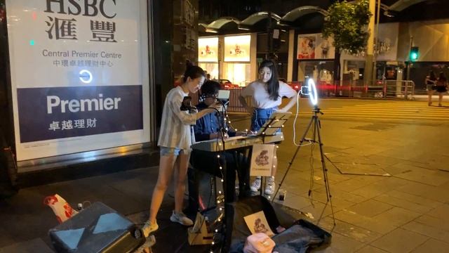 《給我一個理由忘記-A-Lin/?》Cover By Heyman X Michelle@中環LKFBusking 2019/05/18 смотреть онлайн