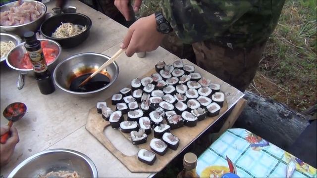 Такие минуты запоминаются на всю жизнь, роллы из тайменя, сига и хариуса смотреть онлайн