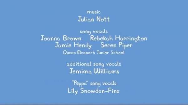 Peppa Pig Credits