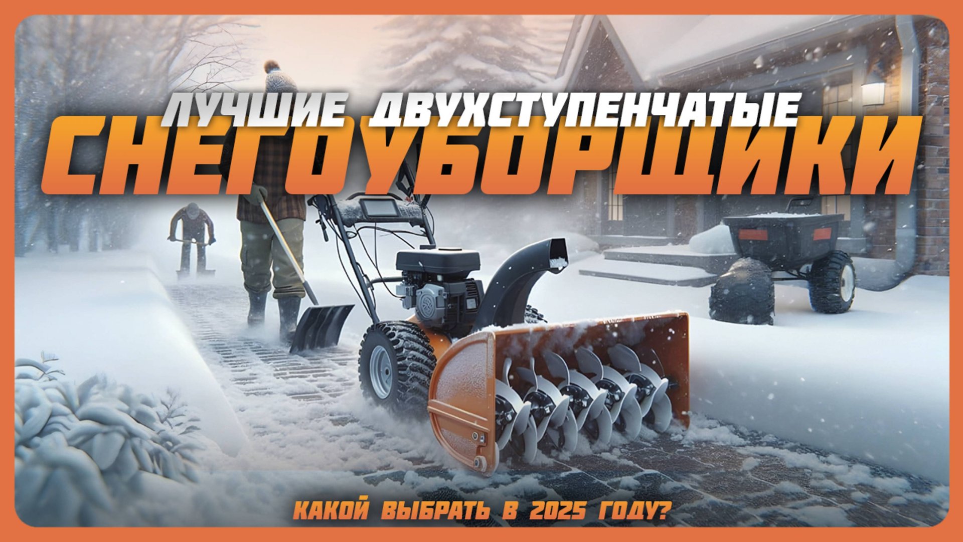 Лучшие двухступенчатые снегоуборщики в 2025 году | Какой мощный уборщик снега купить? смотреть онлайн