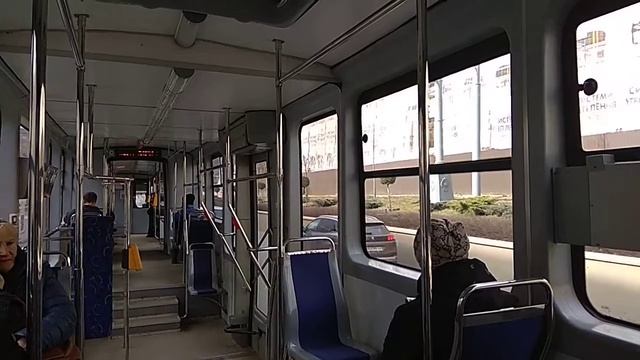 Вінниця - міський трамвай в середині - для Айжани смотреть онлайн