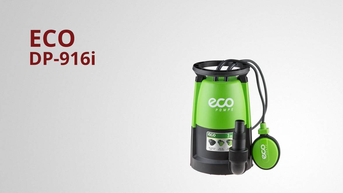ECO DP-916i Насос погружной 3-в-1 смотреть онлайн