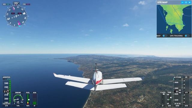 Messenia Greece Tour | Methoni-Pilos-Gargalianoi-Koroni | ΜΕΣΣΗΝΙΑ MSFS TBM930 смотреть онлайн