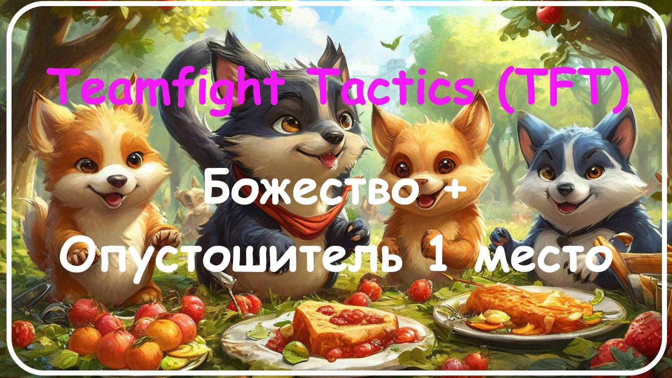 Teamfight Tactics (TFT) Новый пир зверей: Сборка Божество + Опустошитель (1 место) смотреть онлайн