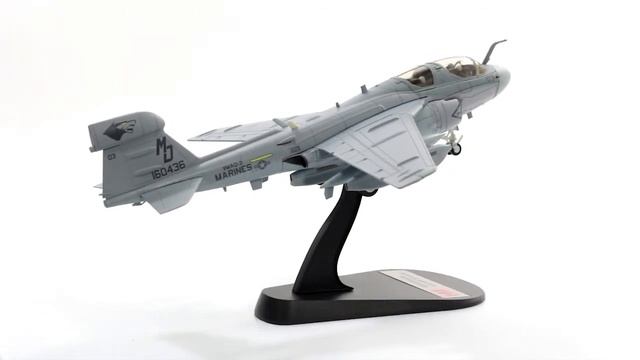 Hobby Master EA-6B アメリカ海兵隊 第3海兵戦術電子戦飛行隊 「ムーン・ドッグズ」 バグラム基地・アフガン 04年 MD03/#160436 1/72 [HA5006] смотреть онлайн