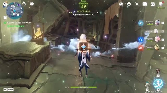 [Quest Dunia] Ema: Koleksi Naga dan Ular Free Luxurious Chest | Genshin Impact смотреть онлайн