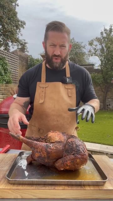 Rotisserie turkey on the big Joe Kamado part 9 смотреть онлайн