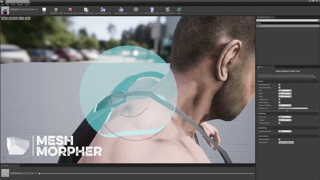 (Tutorial) Unreal Engine Mesh Morpher 1.3.2 - Use Reference Skeletal Mesh смотреть онлайн