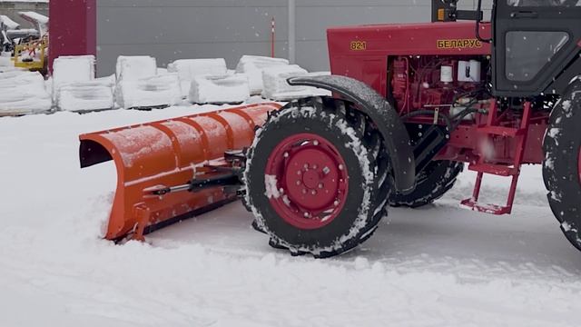 Быстросъёмный отвал для снега смотреть онлайн