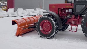 Быстросъёмный отвал для снега