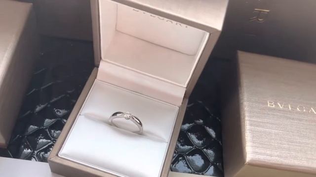 Оригинал кольцо Bvlgari Бриллиант смотреть онлайн