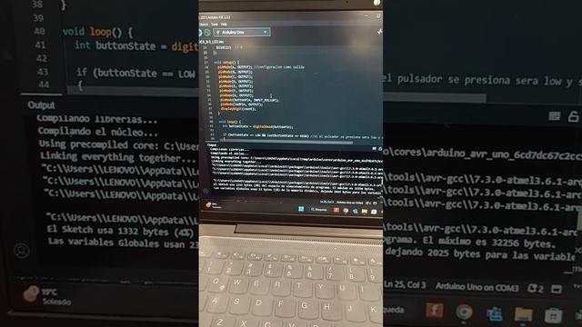 Programación del 2 ejercicio Contador manual 9 al 0 por un display 7 seg(Arduino Uno) смотреть онлайн