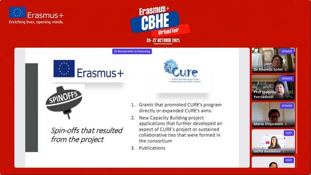 TEACHERS EDUCATION - Erasmus+ CBHE Virtual Fair 2021 смотреть онлайн