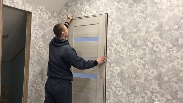 УСТАНОВКА МЕЖКОМНАТНЫХ ДВЕРЕЙ своими руками_1080p смотреть онлайн