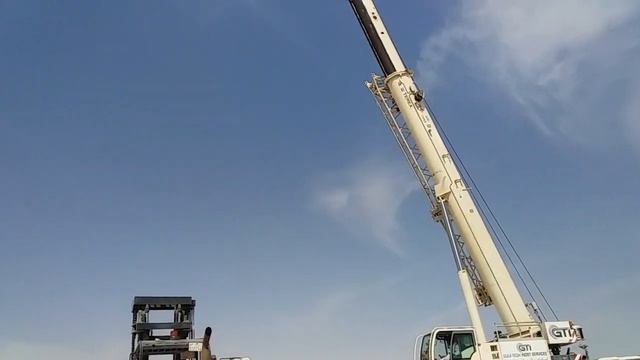 How to Lubricate the Boom. Terex Demag 100tons .The Hard task of our Job. смотреть онлайн