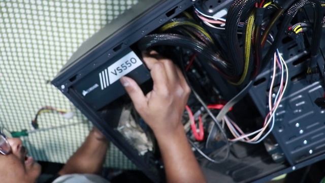 Corsair VS550 550-Watt Power Supply Unboxing And Installation Video