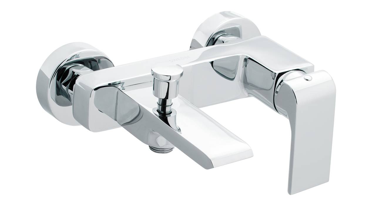 Распаковка смесителя для ванны Swedbe Velo 2430 смотреть онлайн