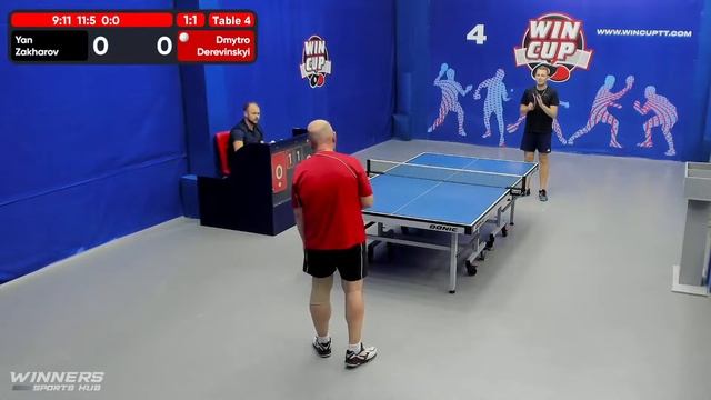 17:30 Захаров Ян 3-1 Деревинский Дмитрий стол 4 ЮГ-3 11.07.22 смотреть онлайн