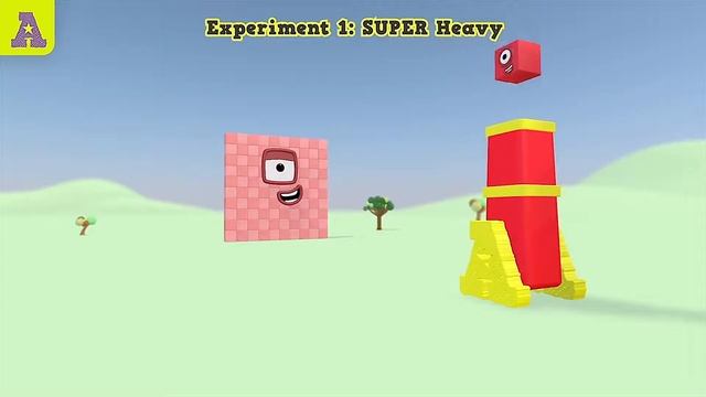 Numberblocks 100 vs 1 in big vs small | Numberblock Drusilla смотреть онлайн