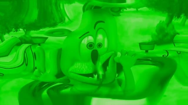 GREEN & WHITE Gummibär REQUEST VIDOE Arabic HD Gummy Bear Song смотреть онлайн